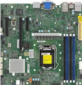 Supermicro MBD-X12SCZ-F Mainboard Sockel (PC) Intel 1200 Formfaktor (Details) Micro-ATX Mainboard-