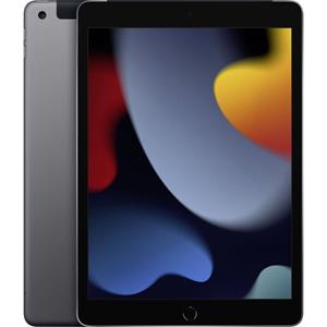 Apple iPad 10.2 (9e generatie) UMTS/3G, LTE/4G, WiFi 256 GB Space grijs iPad 25.9 cm (10.2 inch) iPadOS 15 2160 x 1620 Pixel