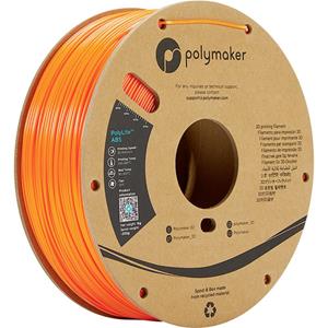 Polymaker PE01009 PolyLite Filament ABS geruchsarm 1.75mm 1000g Orange 1St.