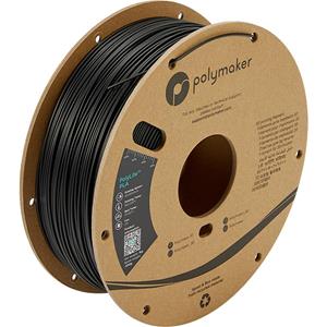 Polymaker PA02016 PolyLite Filament PLA 2.85mm 1000g Schwarz 1St.