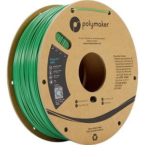 Polymaker PE01005 PolyLite Filament ABS geruchsarm 1.75mm 1000g Grün 1St.