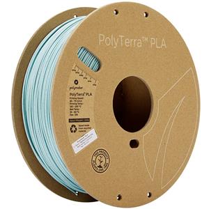 Polymaker 70942 PolyTerra Filament PLA kunststof Gering kunststofgehalte, Wateroplosbaar 1.75 mm 1000 g Leigrijs 1 stuk(s)