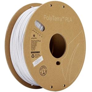 Polymaker 70941 PolyTerra Filament PLA geringerer Kunststoffgehalt, wasserlöslich 1.75mm 1000g Marm