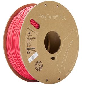Polymaker 70905 PolyTerra Filament PLA geringerer Kunststoffgehalt, wasserlöslich 1.75mm 1000g Rose