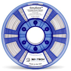 3dxtech 3D Xtech BON2010750W Simubone Modeling Filament PLA kunststof Antibacterieel, Geurarm 1.75 mm 750 g Wit 1 stuk(s)