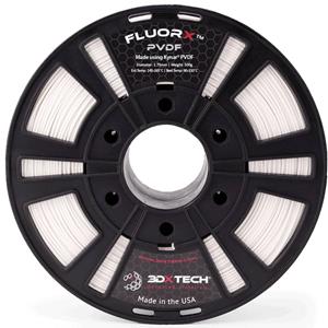 3dxtech 3D Xtech PVD1030750NAT FluorX™ PVDF Filament chemisch beständig, UV-beständig 2.85mm 750g Natur,