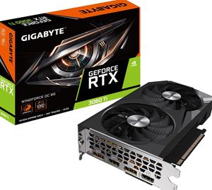 Gigabyte Gigabyte GeForce RTX 3060 Ti WINDFORCE OC 8G - Gra Grafikkarte