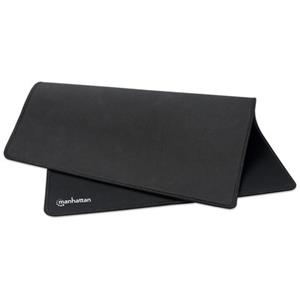 IC Intracom Manhattan XL Gaming Mousepad Smooth Top Surface Mat (Clearance Pricing), Large nylon fabric surface area to improve tracking for better mouse performance (400x320x3mm), Non Slip Rubber Base, Waterproo