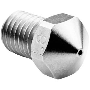 Micro-Swiss MicroSwiss-mondstuk 0,8 mm voor Dremel Digile 3D45 Plated A2 Hardened Steel Nozzle M2586-08