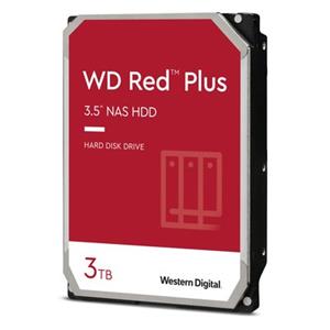 WD Red Plus NAS Hard Drive 30EFRX - hard drive - 3 TB - SATA 6Gb/s (pack of 20) Festplatten - 3 TB - 3.5" - SATA-600 - cache