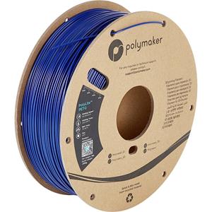 Polymaker PB01007 PolyLite Filament PETG hitzebeständig, hohe Zugfestigkeit 1.75mm 1000g Blau 1St.
