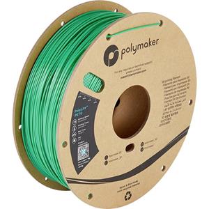 Polymaker PB01005 PolyLite Filament PETG hitzebeständig, hohe Zugfestigkeit 1.75mm 1000g Grün 1St.