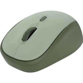 Trust Yvi+ - mouse - silent - 2.4 GHz - green - Maus (Grün)