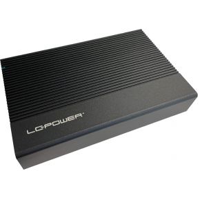 LC Power LC-Power LC-35U3-C behuizing voor opslagstations HDD-/SSD-behuizing Zwart 3.5