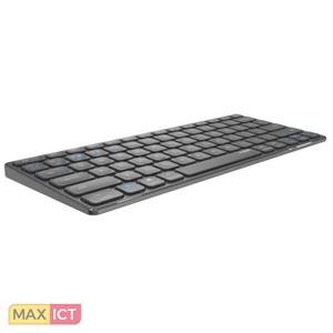 Rapoo E9600M (DE) Bluetooth Tastatur dunkelgrau