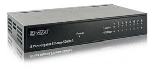 Digitus »Industrial 16-Port Gigabit Switch, Unmanaged« Netzwerk-Switch