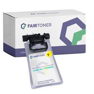 FairToner Kompatibel für Epson C13T01D400 / T01D4 Druckerpatrone Gelb