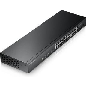 Zyxel Switch 26-Port Gigabit 2-Port SFP, 24-Port Ethernet Smart Managed 0dBA