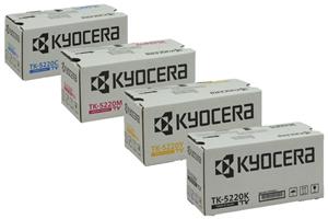 Kyocera Original TK-5220 Toner - 4er Multipack