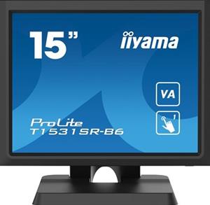 Iiyama Monitor ProLite T1531SR-B6 Touch-LED-Display 38 cm (15)
