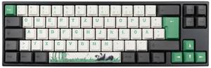 Ducky MIYA Pro Panda V2 TKL MX-Red (DE) Gaming Tastatur schwarz/weiß/grün