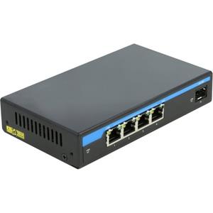 Delock Gigabit Ethernet Switch 4 Port PoE + 1 SFP |