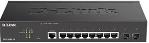 DGS-2000-10 D-Link network switch Managed L2/L3 Gigabit Ethernet (10/100/1000) 1U Black
