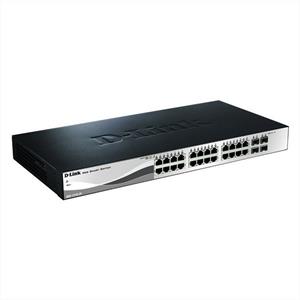 D-Link DGS-1210-28/E Netwerk switch RJ45/SFP 24 + 4 poorten 56 GBit/s