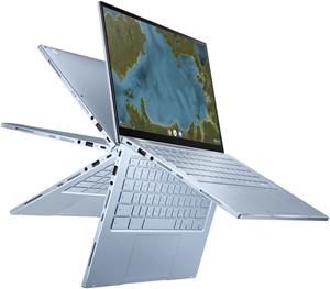 Asus Chromebook Flip C433TA-AJ0140 35,56 cm (14) Premium Chromebook silber