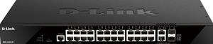 DGS-1520-28 D-Link network switch Managed L3 10G Ethernet (100/1000/10000) 1U Black