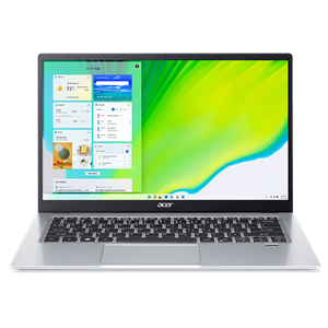 Acer Swift 1 SF114-34-C8G8. Type product: Notebook, Vormfactor: Clamshell. Processorfamilie: Intel Celeron N, Processormodel: N5100, Frequentie van processor: 1,1 GHz. Beeldschermdiagonaal: 35,6 cm (1