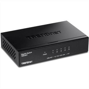 Trendnet »TEG-S51« Netzwerk-Switch (5-Port Gigabit-Desktop-Switch)