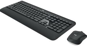 Logitech MK540 Advanced - keyboard and mouse set - QWERTY - Italian - Tastatur & Maus Set - Italienisch - Schwarz