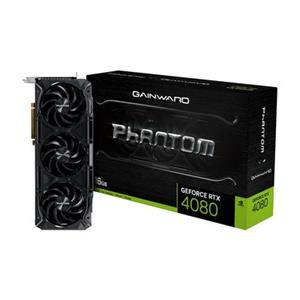 Gainward GeForce RTX 4080 Phantom Grafikkarte - 16GB GDDR6X, 1x HDMI, 3x DP