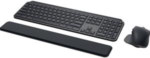 Logitech MX Keys Combo for Business - Tastatur & Maus Set - Französisch - Schwarz
