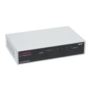 Intos Electronic Ag »Longshine Gigabit Switch, 5-Port, LCS-GS7105-E Metall« Netzwerk-Switch