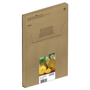 Epson Original Easy Mail Packing 604 Ananas Druckerpatronen - 4er Multipack (C13T10G64510)