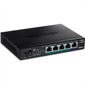 Trendnet TPE-TG350. Switch type: Unmanaged. Type basis-switching RJ-45 Ethernet-poorten: 2.5G Ethernet (100/1000/2500), Aantal basis-switching RJ-45 Ethernet-poorten: 5. Full duplex. MAC-adrestabel: 1