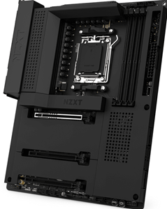 NZXT N7 B650E Black Mainboard - AMD B650E - AMD AM5 socket - DDR5 RAM - ATX