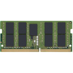 Kingston - DDR4 - module - 32 GB - SO-DIMM 260-pin - 3200 MHz / PC4-25600 - unbuffered