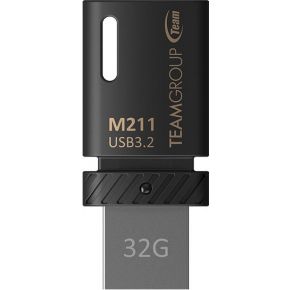 Team Group Inc. Team Group M211 USB flash drive 32 GB USB Type-C 3.2 Gen 1 (3.1 Gen 1) Zwart