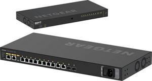 Netgear AV Line M4250-10G2F-PoE+ / GSM4212P 8x1G PoE+ 125W 2x1G and 2xSFP Managed Switch