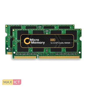 MICRO MEMORY MicroMemory 8GB DDR3 1066MHZ SO-DIMM KIT OF 2 x 4GB Modules