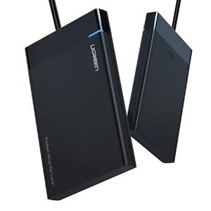 UGREEN Festplatten-Gehäuse »Schacht für HDD SSD Festplattengehäuse SATA 2.5'' USB 3.0 Externes Gehäuse schwarz«