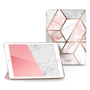 I-blason COSMO Lite Boekmodel Hoes iPad 9 2021 / iPad 8 2020 / iPad 7 2019 - 10.2 inch - Marmer Wit
