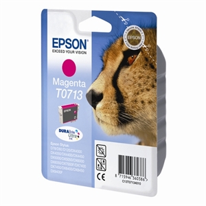 Epson T0713 inkt cartridge magenta (origineel)