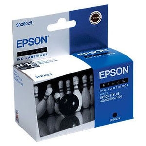 Epson S020025 inkt cartridge zwart (origineel)
