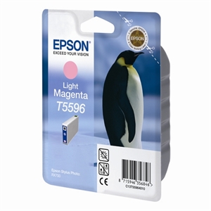 Epson T5596 inkt cartridge licht magenta (origineel)