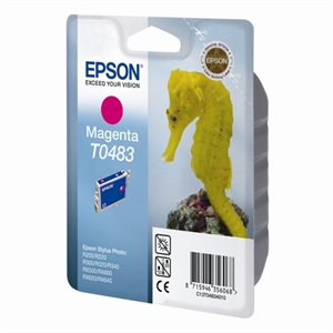 Epson T0483 inkt cartridge magenta (origineel)