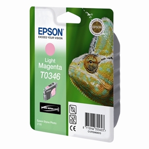 Epson T0346 inkt cartridge licht magenta (origineel)